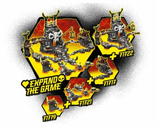 LEGO Ninjago - A koponyavarázsló tömlöcei 71722