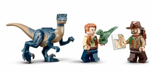 LEGO Jurassic World - Velociraptor: Kétfedelű repülőgépes ment 75942