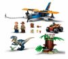 LEGO Jurassic World - Velociraptor: Kétfedelű repülőgépes ment 75942