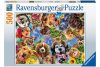 Ravensburger 15042 - Állati arcok- 500 db-os puzzle