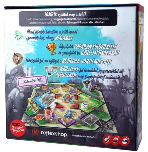Zombie Kidz Evolúció társasjáték