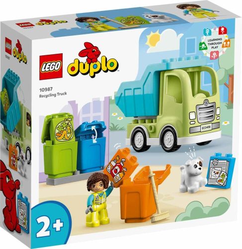 LEGO DUPLO Town 10987 Szelektív kukásautó