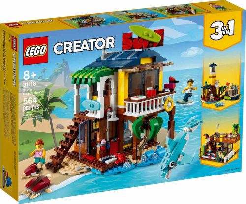 LEGO Creator Tengerparti ház szörfösöknek 31118
