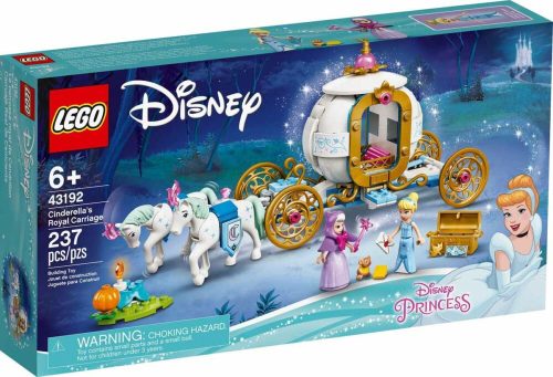 LEGO Disney Princess Hamupipőke királyi hintója 43192