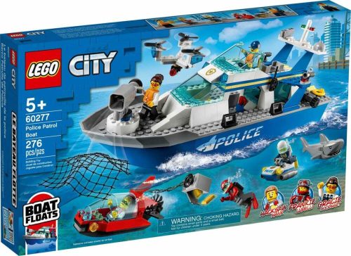 LEGO City Police Rendőrségi járőrcsónak 60277