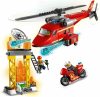 LEGO City Fire Tűzoltó mentőhelikopter 60281