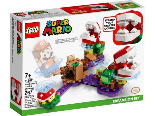 LEGO Super Mario A Piranha növény rejtélyes feladata kiegészítő 71382