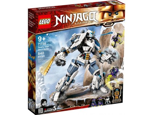 LEGO Ninjago Zane mechanikus Titánjának csatája 71738