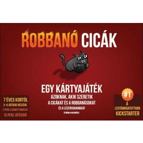 Robbanó cicák kártyajáték