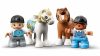 LEGO DUPLO Town Lóistálló és pónigondozás 10951