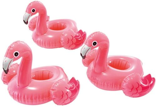 Flamingó pohártartó, 3 db - Intex 57500