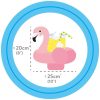 Flamingó pohártartó, 3 db - Intex 57500
