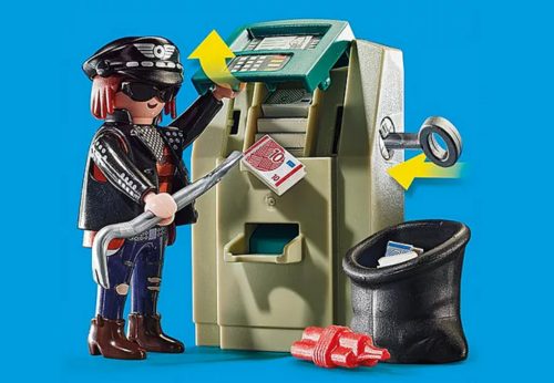 Playmobil Rendőrségi motor Pénztolvaj 70572