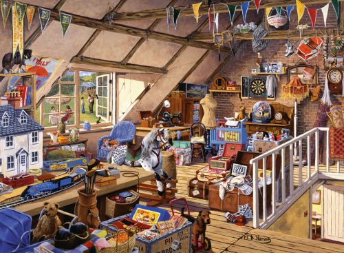 Ravensburger 13709 - Nagymama padlása - 500 db-os puzzle