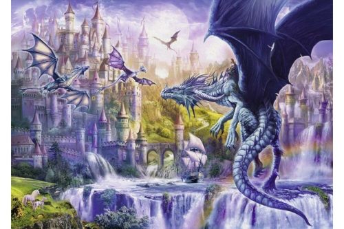 Ravensburger 15252 - Sárkányvár - 1000 db-os puzzle