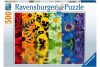 Ravensburger 16446 - Virágok tükörképpel - 500 db-os puzzle