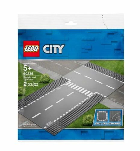 LEGO City Supplementary - Egyenes útszakasz és T-elágazás 60236