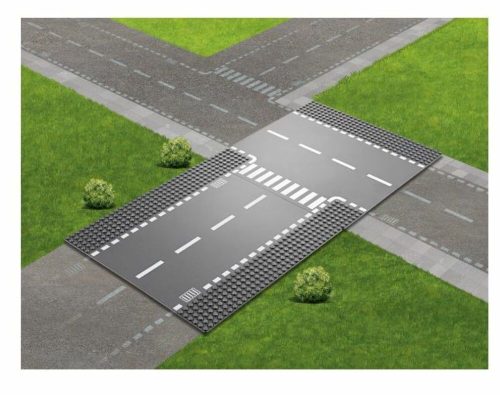 LEGO City Supplementary - Egyenes útszakasz és T-elágazás 60236