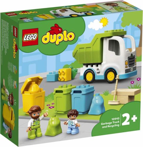 LEGO DUPLO Town Szemeteskocsi és újrahasznosítás 10945