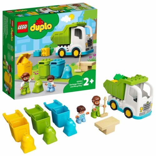 LEGO DUPLO Town Szemeteskocsi és újrahasznosítás 10945