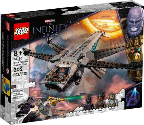 LEGO Super Heroes Fekete Párduc Dragon Flyer 76186