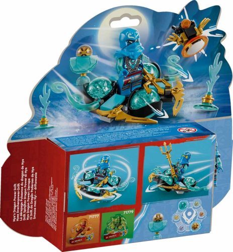 LEGO Ninjago 71778 Nya sárkányerő Spinjitzu driftelése
