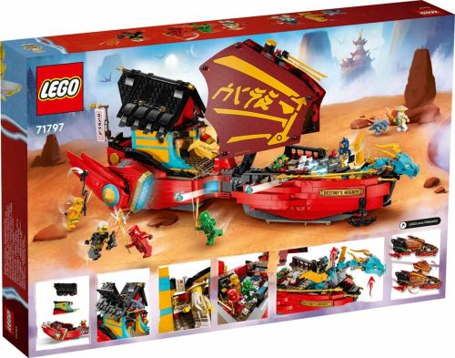 LEGO Ninjago 71797 A Sors Adománya - versenyfutás az idővel