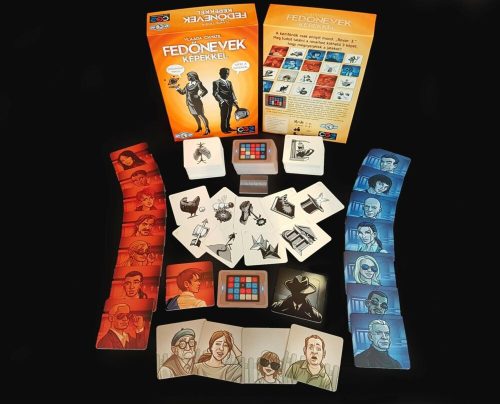 Fedõnevek képekkel - party társasjáték