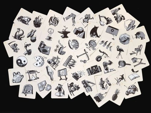 Fedõnevek képekkel - party társasjáték