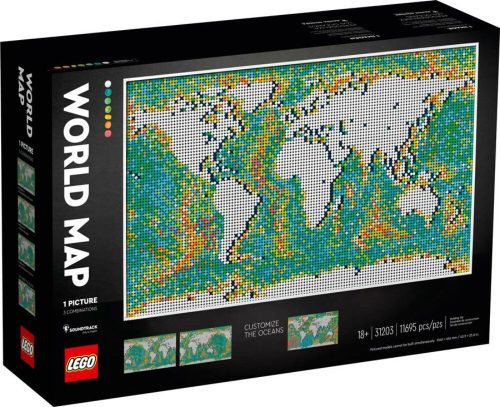 LEGO ART Világtérkép 31203