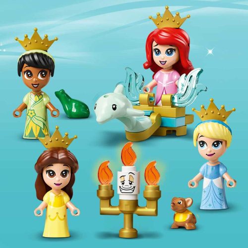 LEGO Disney Princess Ariel, Belle, Hamupipőke és Tiana mesebeli kalandja 43193