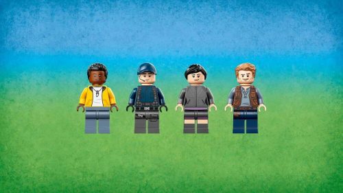 LEGO Jurassic World Baryonyx dinoszaurusz szökés csónakon 76942