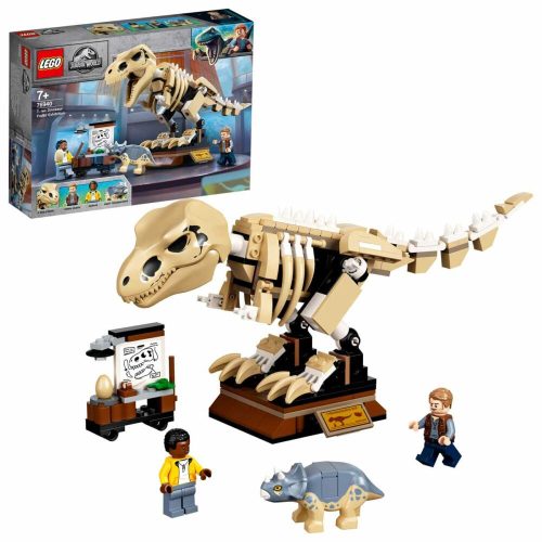 LEGO Jurassic World T-Rex dinoszaurusz őskövület kiállítás 76940