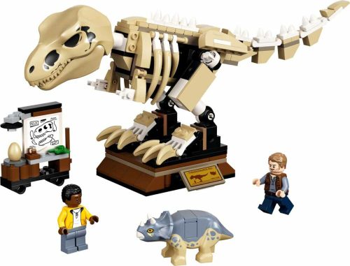 LEGO Jurassic World T-Rex dinoszaurusz őskövület kiállítás 76940