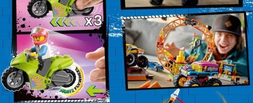 LEGO City Stuntz Kaszkadőr show aréna 60295