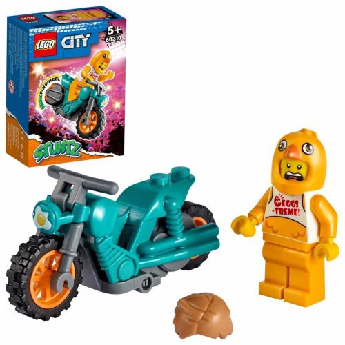 LEGO City Stuntz Chicken kaszkadőr motorkerékpár 60310