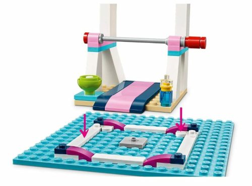 LEGO Friends - Stephanie gimnasztika bemutatója 41372
