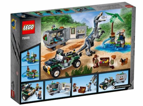 LEGO Jurassic World - Baryonyx bonyodalom: A kincsvadászat 75935