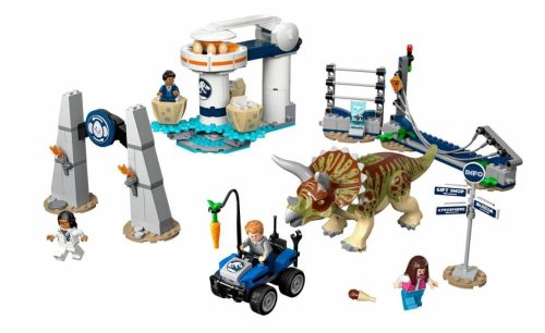LEGO Jurassic World - Triceratops tombolás 75937