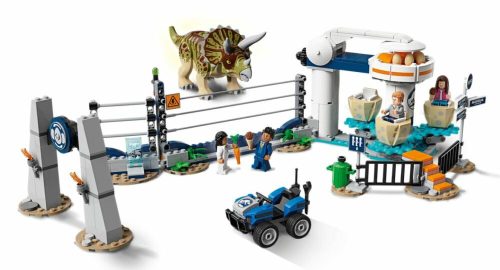 LEGO Jurassic World - Triceratops tombolás 75937