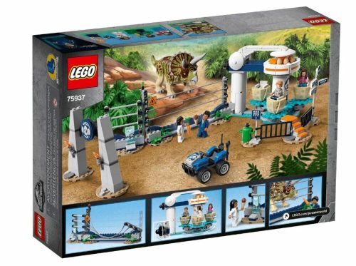 LEGO Jurassic World - Triceratops tombolás 75937