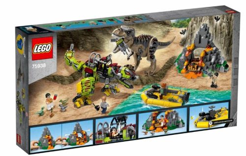 LEGO Jurassic World - T. rex és Dino-Mech csatája 75938