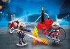 Playmobil tûzoltók vízpumpával 9468