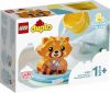 LEGO DUPLO My First Vidám fürdetéshez: úszó vörös panda 10964