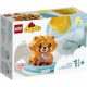 LEGO DUPLO My First Vidám fürdetéshez: úszó vörös panda 10964