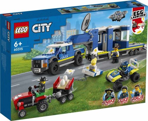 LEGO City Police Rendőrségi mobil parancsnoki kamion 60315