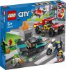 LEGO City Fire Tűzoltás és rendőrségi hajsza 60319