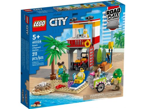 LEGO My City Tengerparti vízimentő állomás 60328