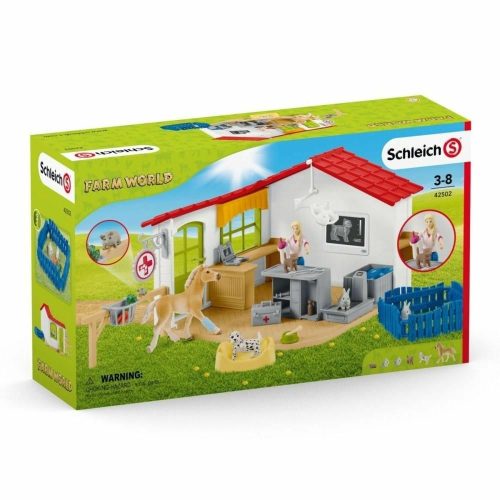 Schleich Állatorvosi rendelő háziállatokkal