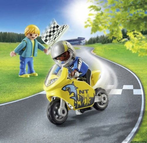 Playmobil Fiúk motorral 70380